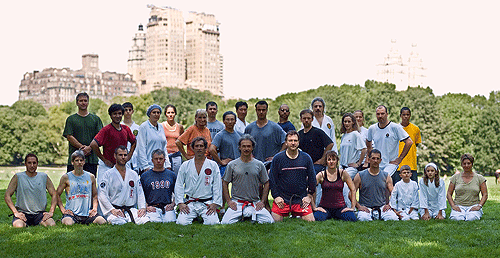 Sept. 11 memorial workout, Central Park, 2007